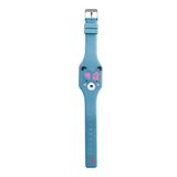 Back2Fun Digitaal kinderhorloge, led-touchscreen, 12-uurs systeem, batterij inbegrepen, siliconen armband, cadeau voor jongens en meisjes, afmetingen 32 x 225 x 5 mm, beer