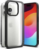 Ringke Fusion Bold iPhone 15 Pro Max Hoesje Back Cover Matte Zwart