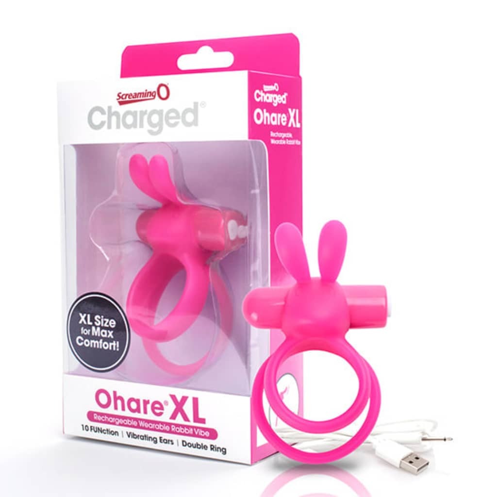 HANCA The Screaming O - Charged Ohare XL Rabbit Vibe Roze