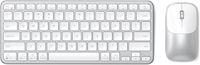 Satechi Slim CEX1 Draadloze Muis & Toetsenbord Combo – Bluetooth 5.3 Connectiviteit – Verbinding met 3 Afzonderlijke Apparaten – Lichtgewicht en Duurzaam Ontwerp - Grijs