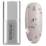 Semilac T34 Top No Wipe Frozen voor uv-nagellak, 7 ml