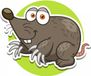 Wayward Mole Mosaïque diamant, 25x25 cm
