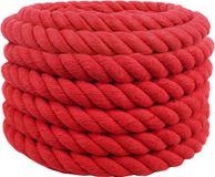 vidaXL - Katoenen Touw - 30 mm - 10 m - Rood