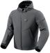 Revit Afterburn 2 H2O veste de moto imperméable, gris foncé, taille L
