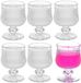 Alessandro Luxe Shotglaasjes Verona - 6 stuks - Glas - 60 ml