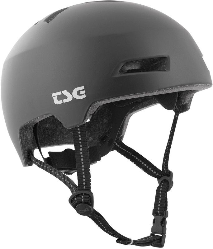 TSG Status Solid Color Fietshelm - Zwart