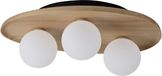 Osram Decor Houten Nest LED Plafondlamp, Bruin Rubberhout, 1xG9 Versie, Textielkabel, IP20