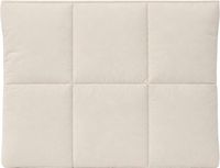 Mastersøn Puffy Laptophoes 13 / 14 inch – Geschikt voor MacBook Air & Pro – Laptop Sleeve met Accessoirevak – Waterafstotend – Beige - Ivory