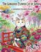 THE GORGEOUS FLOWER CAT OF JAPAN: A JAPANESE COLORING BOOK