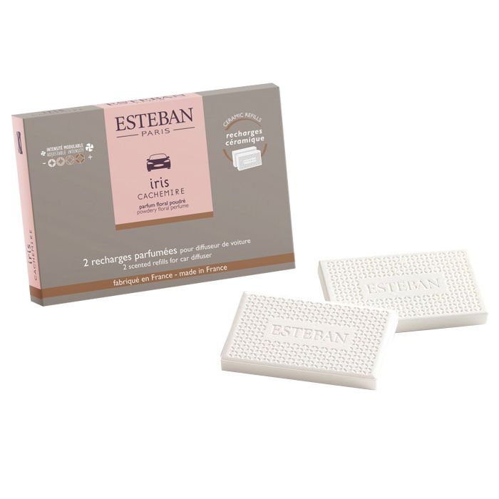 Esteban Classic Iris Cachemire Car Perfume Refill (2 pieces)
