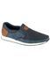 Rieker 11954 Lage sneakers voor heren, blauw 14, 45 EU