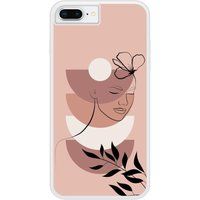 Bora Bora Bedrukt siliconen hoesje compatibel met iPhone 8 Plus