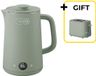 CHiATO heatPLAY Groove elektrische waterkoker, 1,7 l – lichtgroen