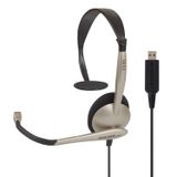 Koss CS95 USB Headset | Bedraad | Monauraal | Zwart, Zilver