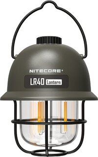 Nitecore LR40 Lantaarn Oplaadbaar Army Green - Kampeerlamp - Grijs