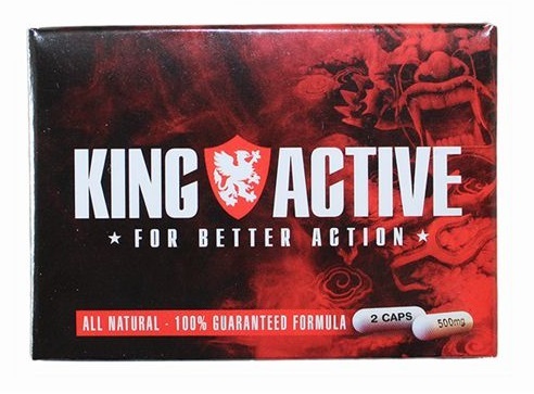 King Active Libidopil 100 natuurlijk 2 Capsules