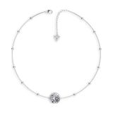 GUESS Halsketting 4G Logo Boule JUBN01388JWRHT-U/JUBN01388JWYGT-U