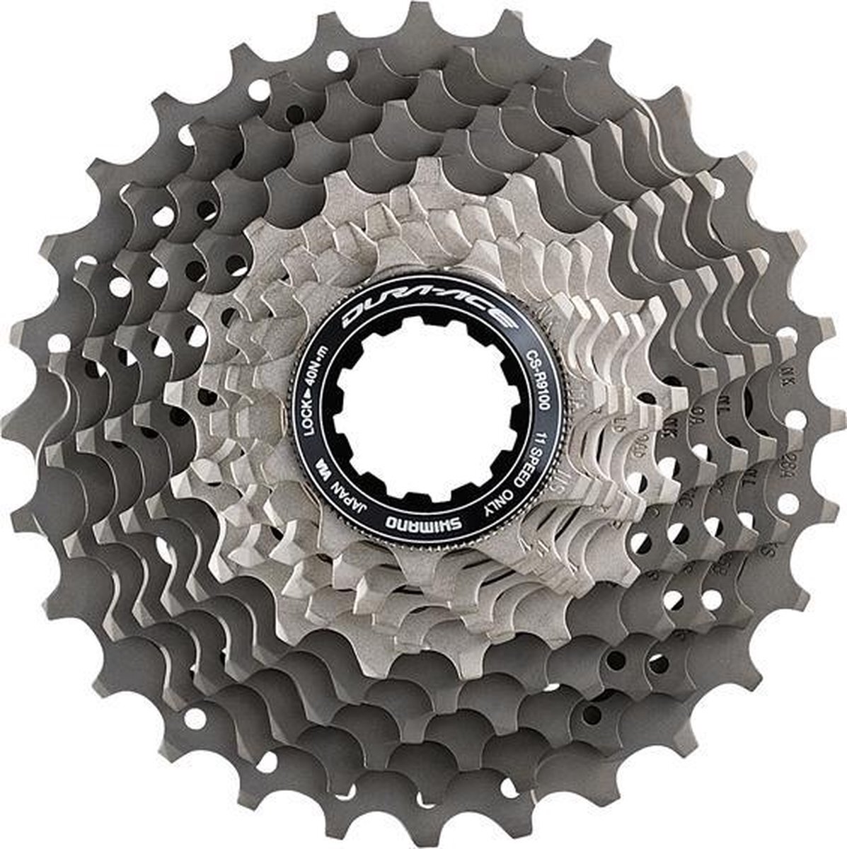 Shimano Dura Ace CS-R9100 cassette 11-voudig zilver Uitvoering 12-25 tanden