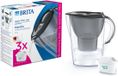 BRITA Waterfilterkan Marella Cool 2,4L Grijs incl. 3 MAXTRA PRO ALL-IN-1 waterfilterpatronen