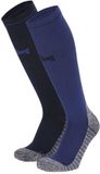 Xtreme Sockswear Compressie Sokken Hardlopen - 2 paar Hardloopsokken - Multi Blue - Compressiesokken - Maat 39/42
