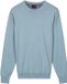 Baileys Heren Trui Basic Pullover Ronde hals Soft Blue L