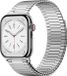 By Qubix - Magnetische stalen band voor Apple Watch - Zilver