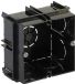 Wolfpack 19030700 Boîte d'encastrement 1 élément raccordable 65 x 65 x 40