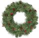 Black Box Trees Warth Couronne de Noël avec décoration - vert TIPS 115 - Ø60cm