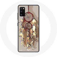 Oppo Hoesje voor Oppo A16 Dreamcatcher Bruin Etui