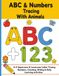 ABC and Numbers Tracing with Animals for Toddlers