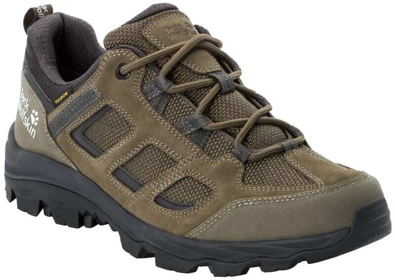 Jack Wolfskin Vojo 3 Texapore Lage Schoenen Heren, khaki/phantom 2020 UK 12,5 | EU 47,5 Trekking- & Wandelschoenen