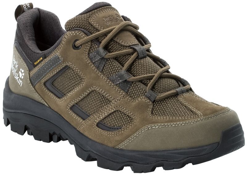 Jack Wolfskin Vojo 3 Texapore Lage Schoenen Heren, khaki/phantom 2020 UK 12,5 | EU 47,5