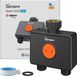 Hydro DUO Zigbee programmateur d'arrosage avec 2 zones, raccords en laiton, protection IP65, connexion Type-C et adapté pour 4 piles AA, avec contrôle météo et débitmètre