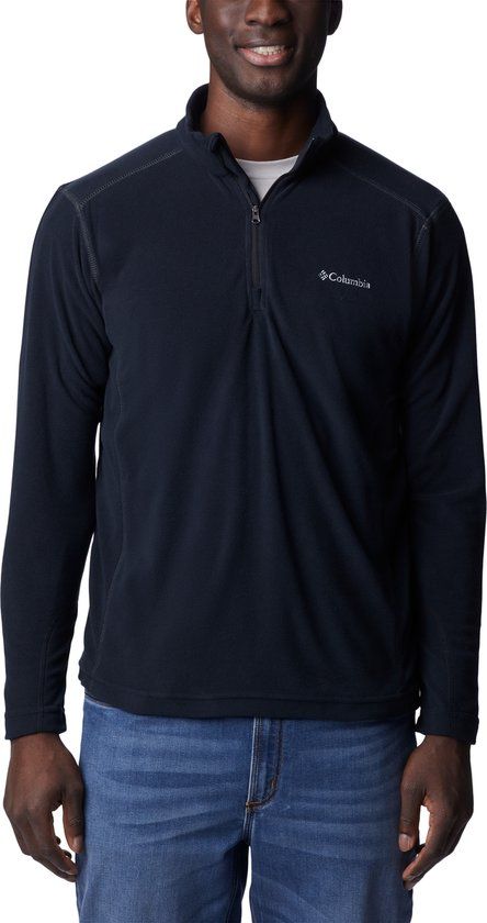 Columbia Klamath Range II Half Zip Fleece Trui - Heren - Zwart - Maat L