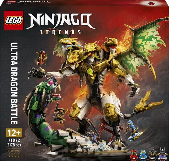 LEGO NINJAGO Ultra Drakenstrijd Draak Speelgoed voor Kinderen en Tieners 71872