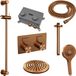 BRAUER Copper Edition set de douche thermostatique encastrée 71 cuivre brossé PVD