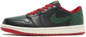 Nike WMNS Air Jordan 1 Retro Low OG - Sneakers - Unisex - Zwart - Groen - Rood
