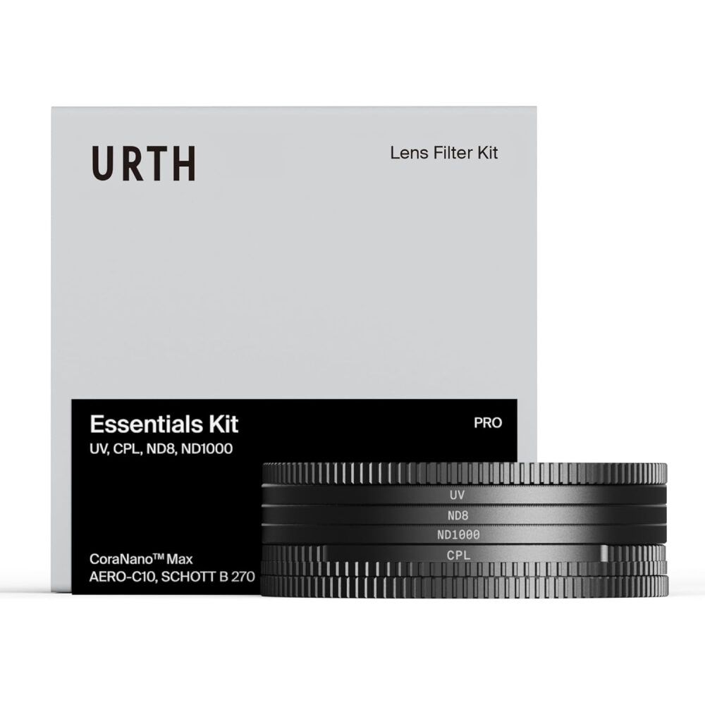 Urth 95mm Essentials Filter Kit Pro (UV, CPL, ND8, ND1000)