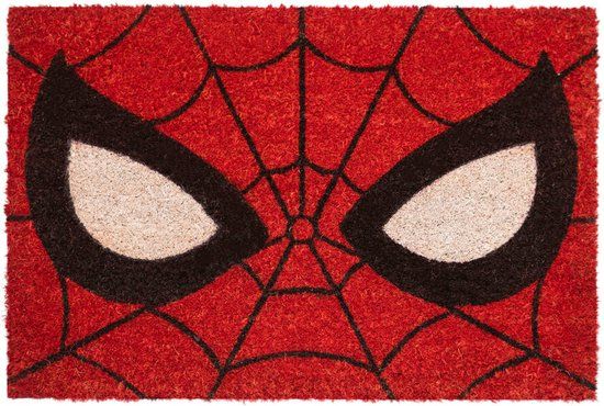 Grupo Erik Spider-Man Doormat - 40 x 60 cm - Red/Black/White