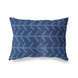 BonaMaison Blauw Decoratieve Kussensloop, Kussenhoezen Bank, Decoratieve Kussenhoesjes, Kussensloop; Sofa, Slaapkamer, Kantoor, Auto 45x60 Cm - Ontworpen en vervaardigd in Turkije