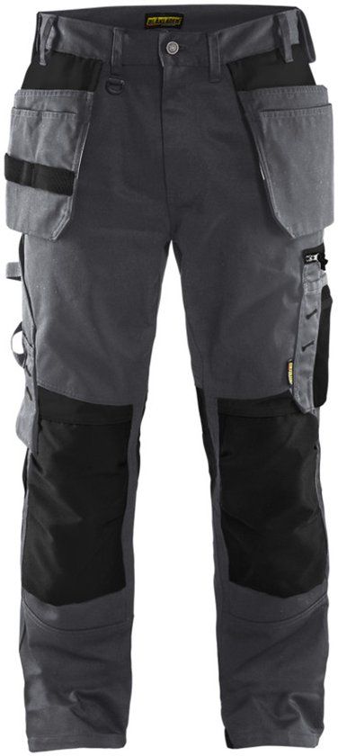Blåkläder Werkbroek met spijkerzakken 1555-1860 - Medium Grijs/Zwart - C154