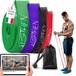 Bandes de résistance élastiques pour le fitness et le yoga