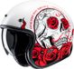 HJC V31 Desto Wit Rood MC1 Jethelm - Maat S