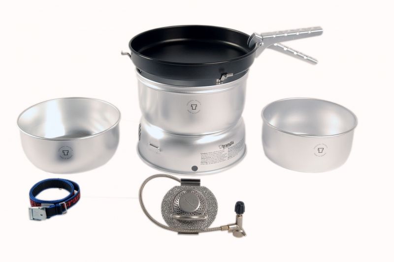 Trangia Kookpit 25-3 Ultralight Aluminium met Gasbrander unisex zilver