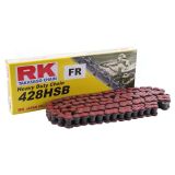 RK Chains 428 hsb 128 c rouge/noir ouvert