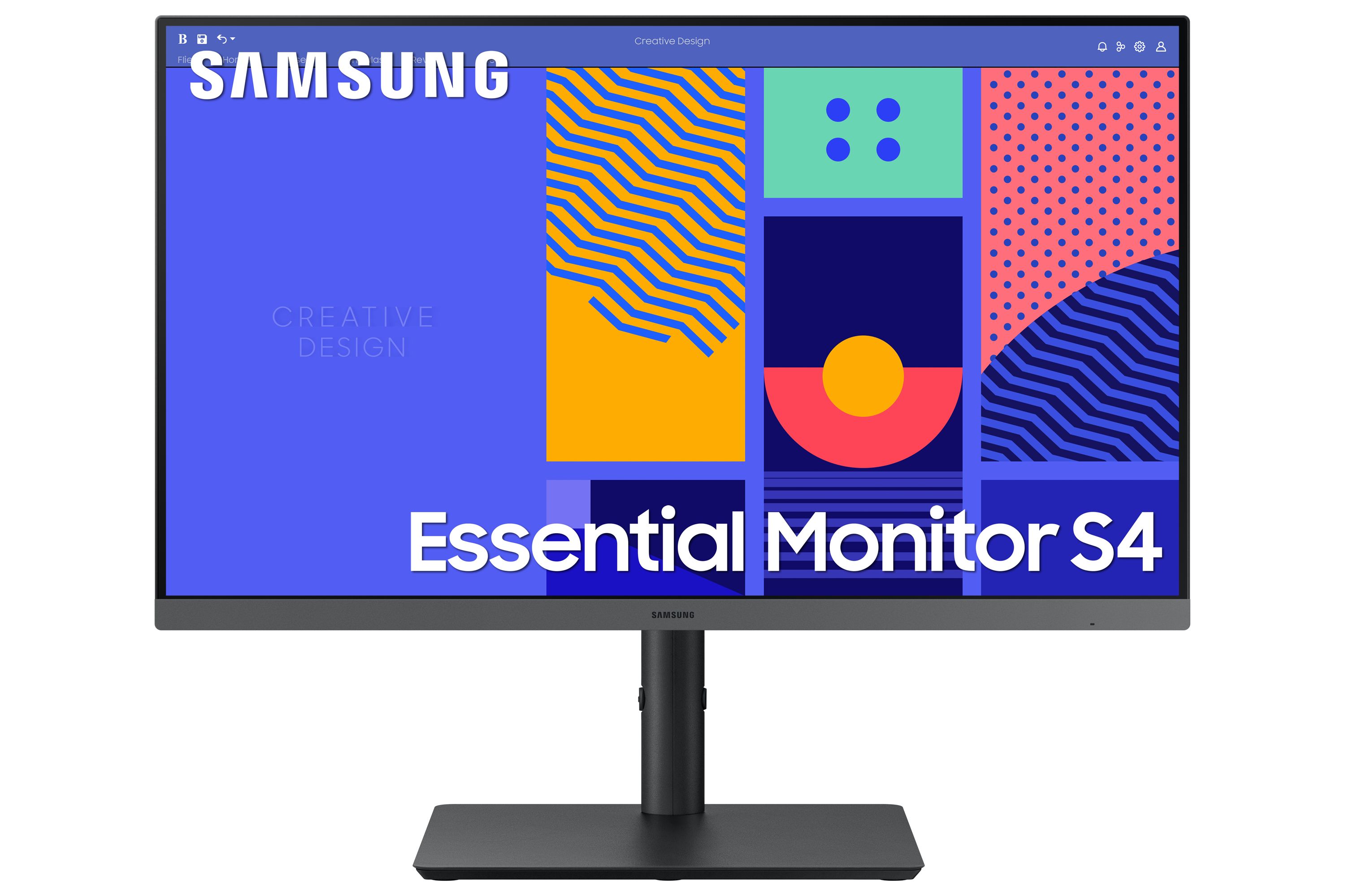 Samsung 24" Full HD IPS Monitor - 100Hz - LS24C432GAUXEN