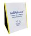 TimeTEX - Whiteboard "2in1" om neer te zetten | Dubbelzijdig, magnetisch bord met whiteboard en schooloppervlak. Handig en snel opgebouwd | Inhoud: whiteboard ca. 32 x 40 cm