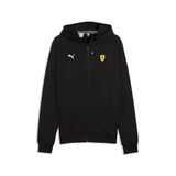 PUMA Scuderia Ferrari Sweat Jacket Heren Zwart XL