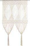vidaXL Gordijn macramé 140x240 cm katoen