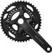 Shimano GRX FC-RX610-2 12V Dubbel Crankstel Zwart
